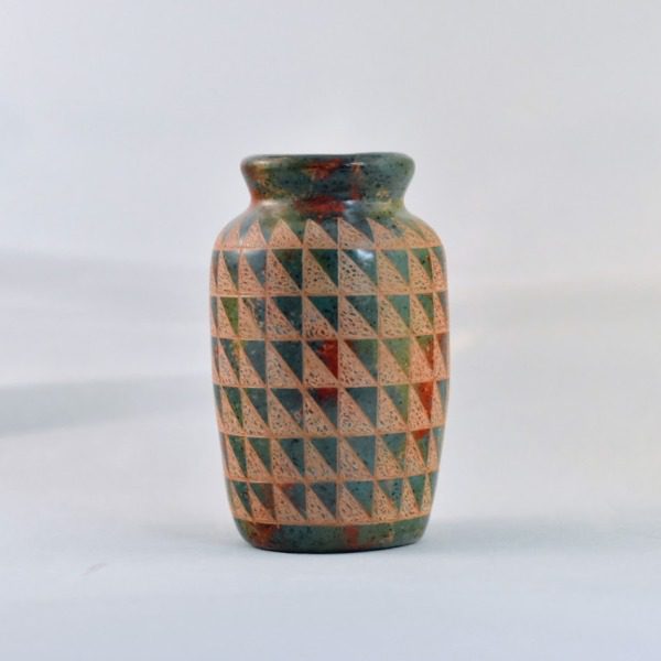 Mini Ceramic Vase - multi-colour