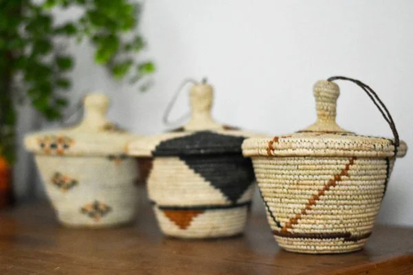 Small Wishing Baskets With Lids