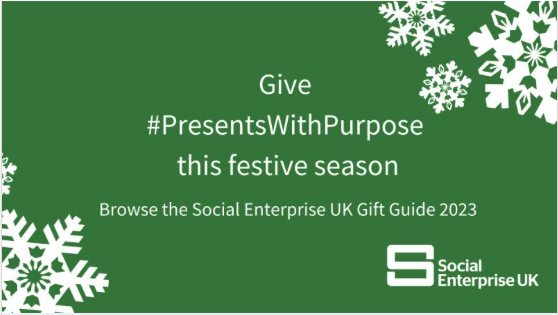 Social Enterprise gift guide message