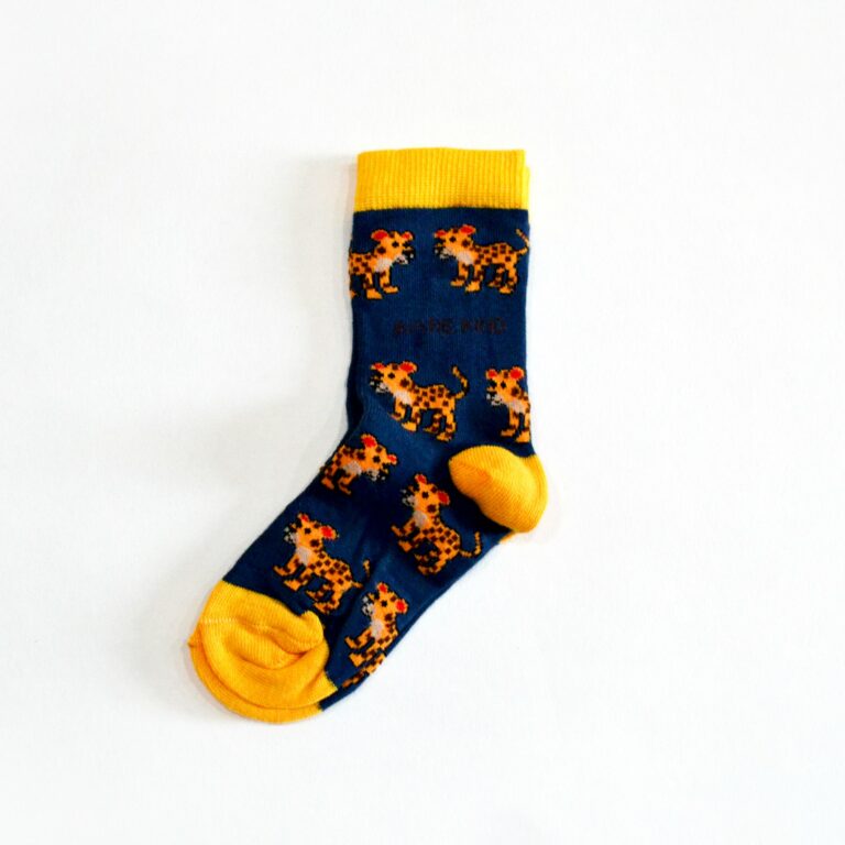 Save The Leopards Bamboo Socks For Kids
