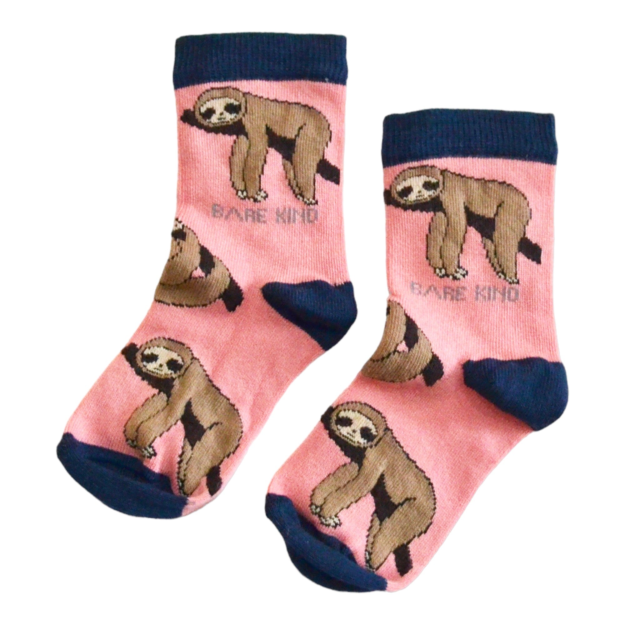 Save The Sloths Bamboo Socks For Kids