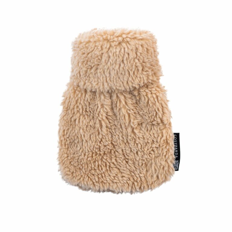 Mini Teddy Cover And 0.5 Litre Natural Rubber Hot Water Bottle