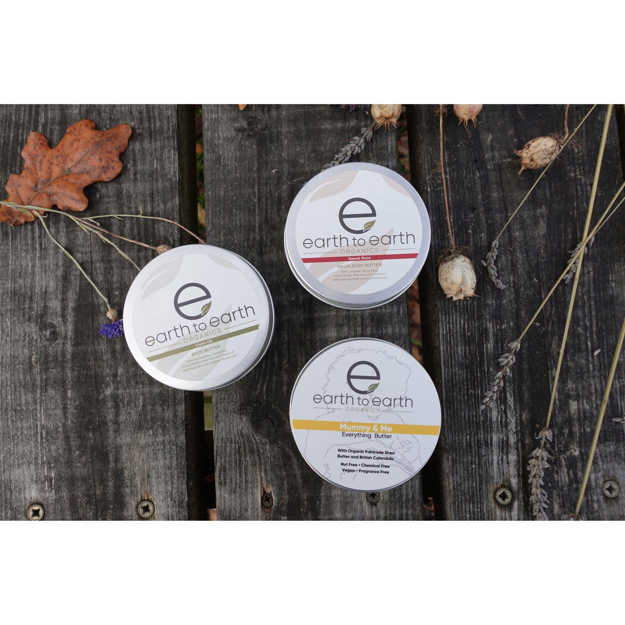 Body Butter Set For Dry Skin Hydration (3 In 1) - Medium 250ml (Magic-Liven up-Everything)