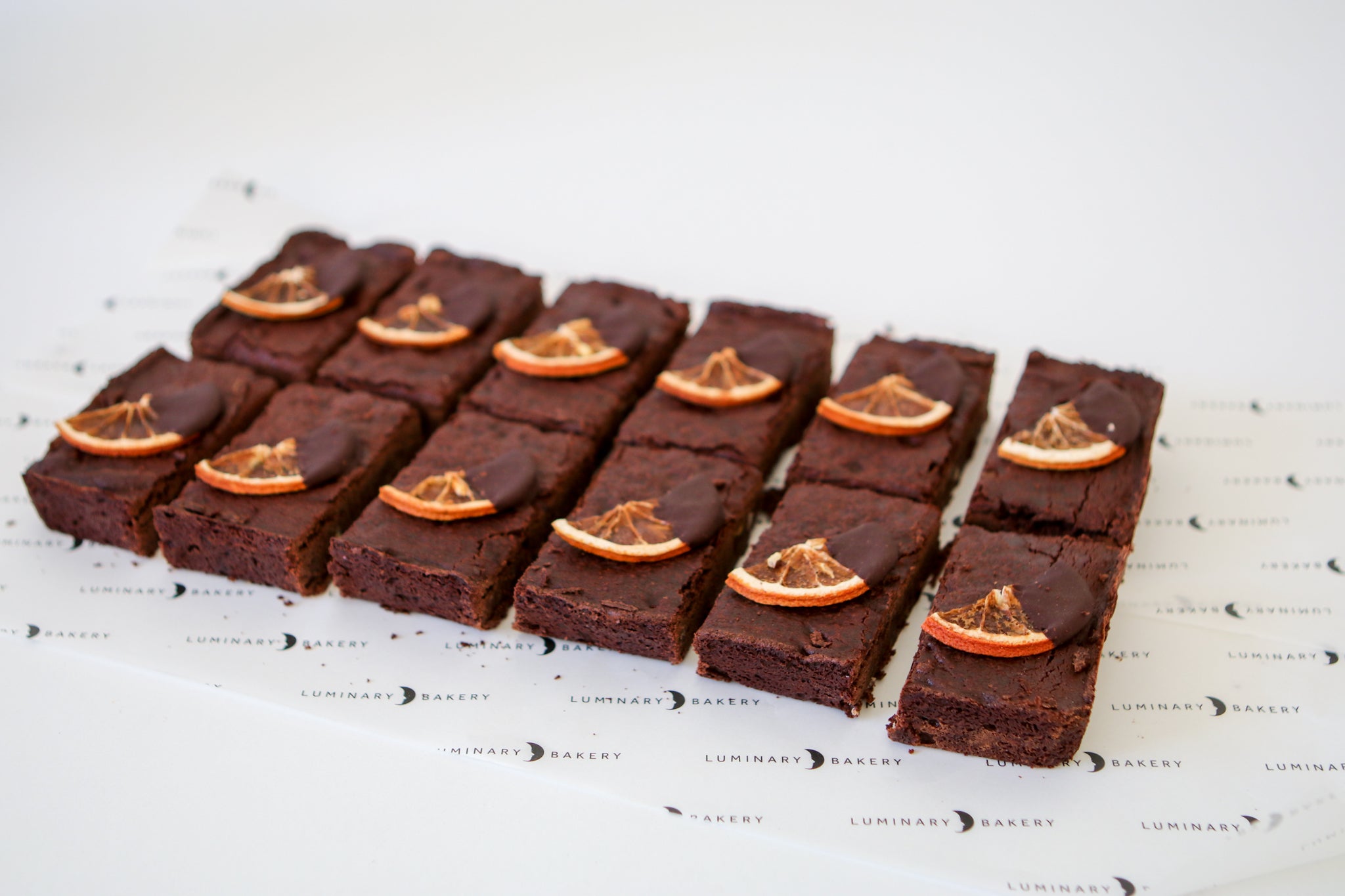 Letterbox Chocolate Orange Brownies [flourless]
