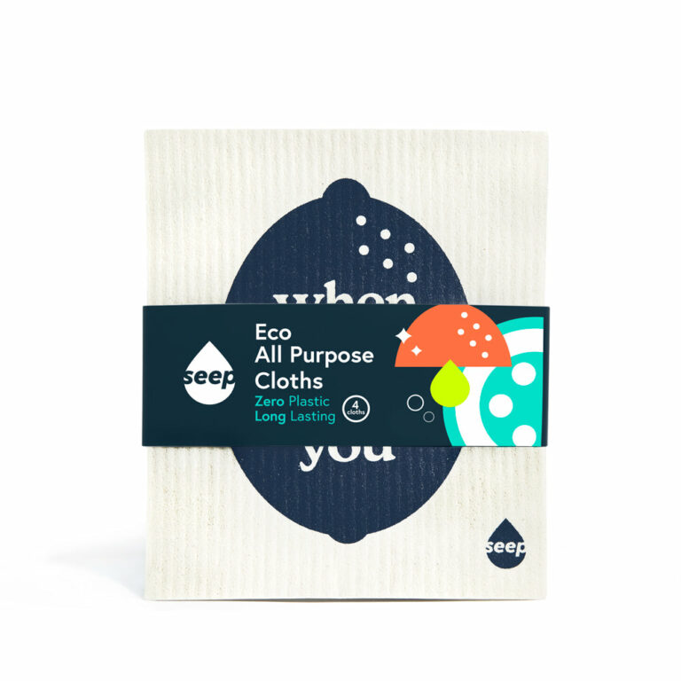 Eco Sponge Cloths (4 Pack)