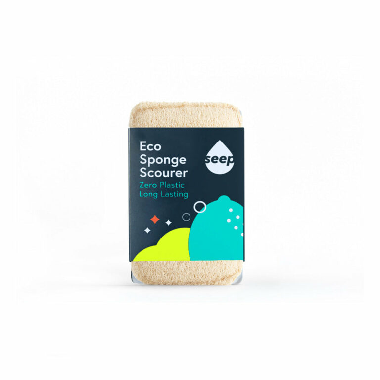 Eco Sponge With Scourer (single)