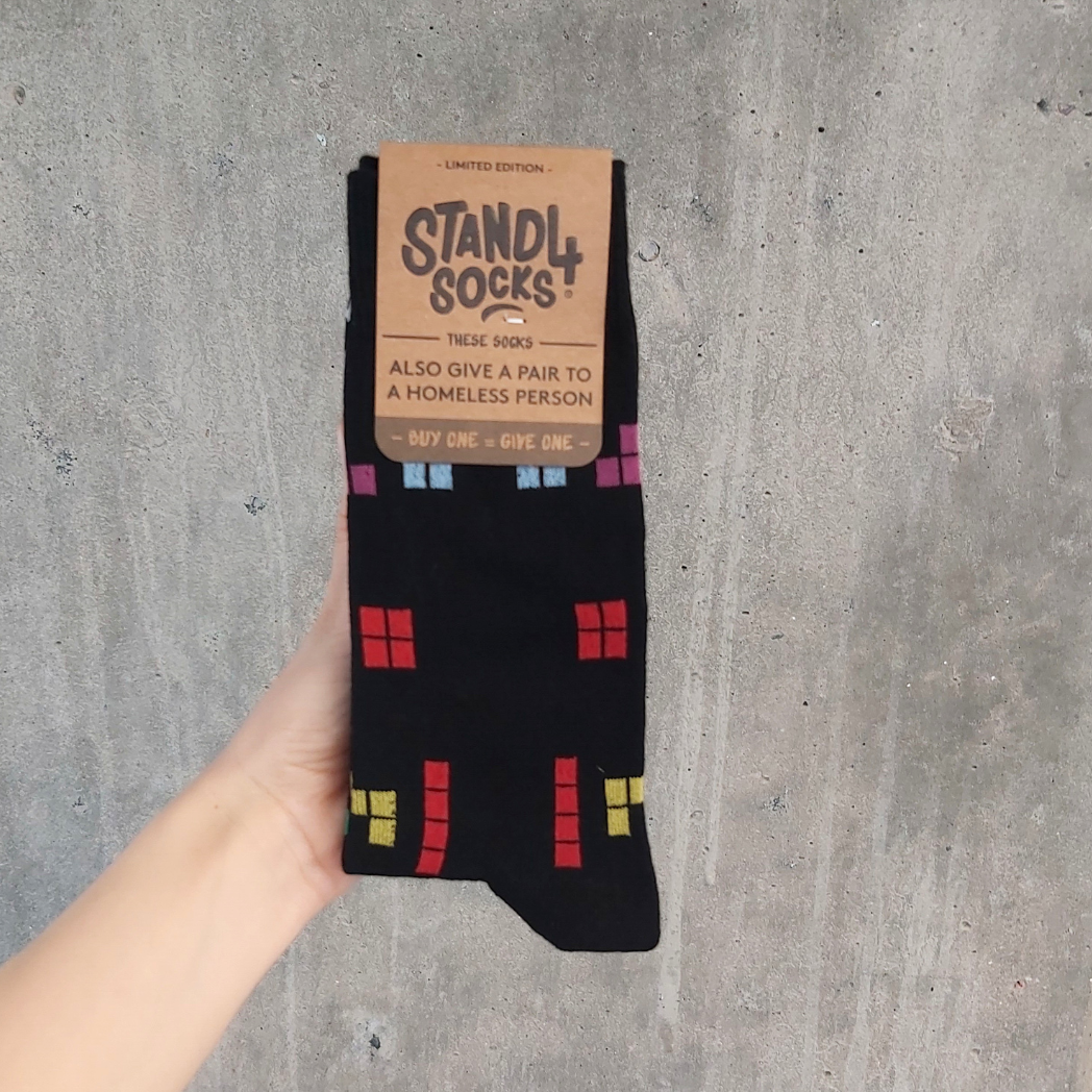 Arcade Game Block Sock