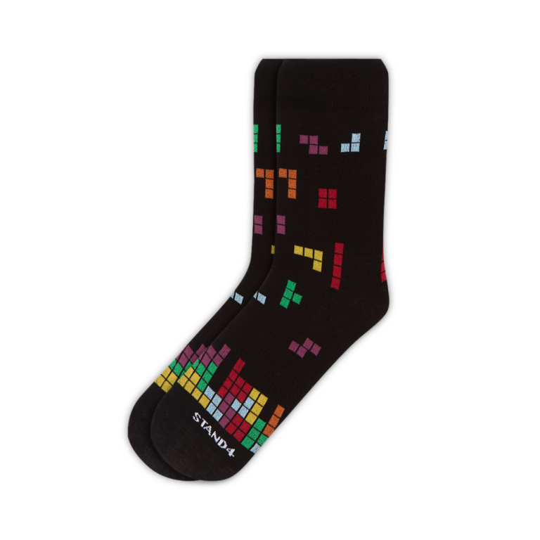 Arcade Game Block Sock