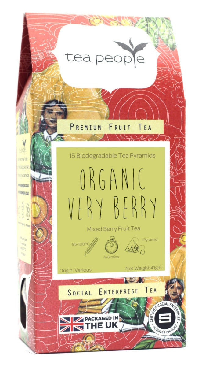 Organic Very Berry - Fruit Tea Pyramids - 15 Pyramid Retail Pack