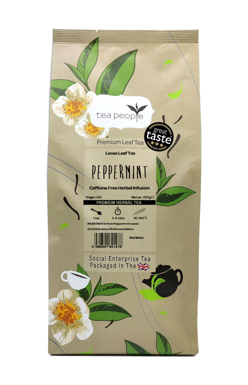 Peppermint - Loose Herbal Tea - 250g Small Catering Pack