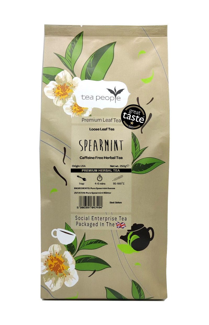 Spearmint Tea - Loose Herbal Tea - 250g Small Catering Pack