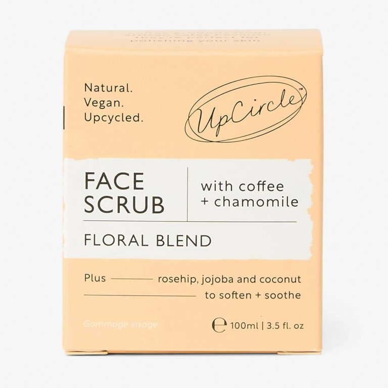 Coffee Face Scrub – Floral Blend For Sensitive Skin