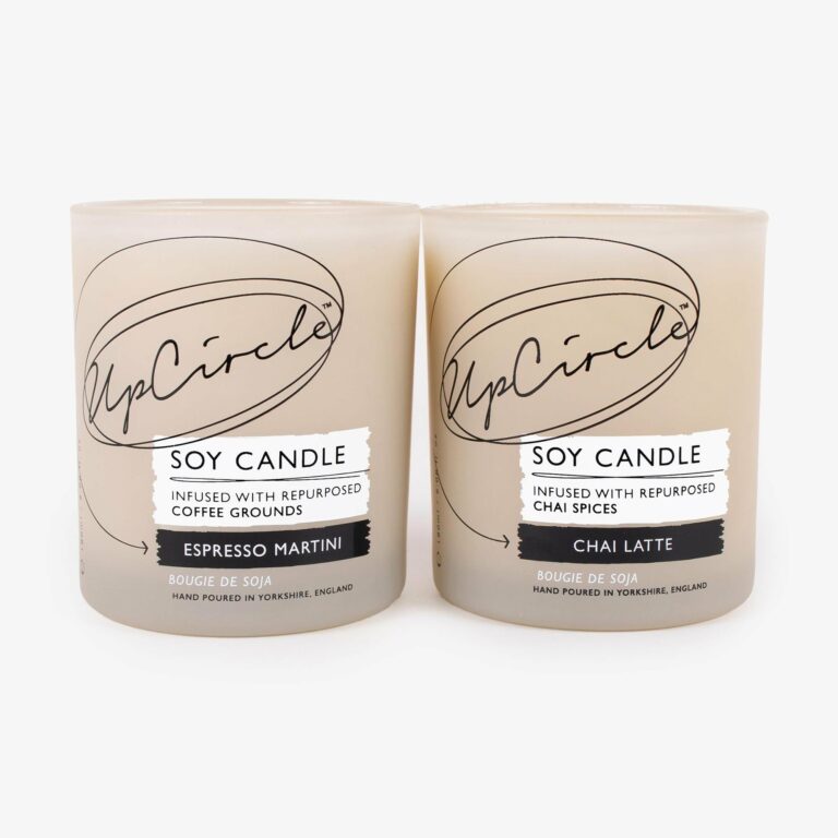 Scented Natural Soy Wax Candles Pair