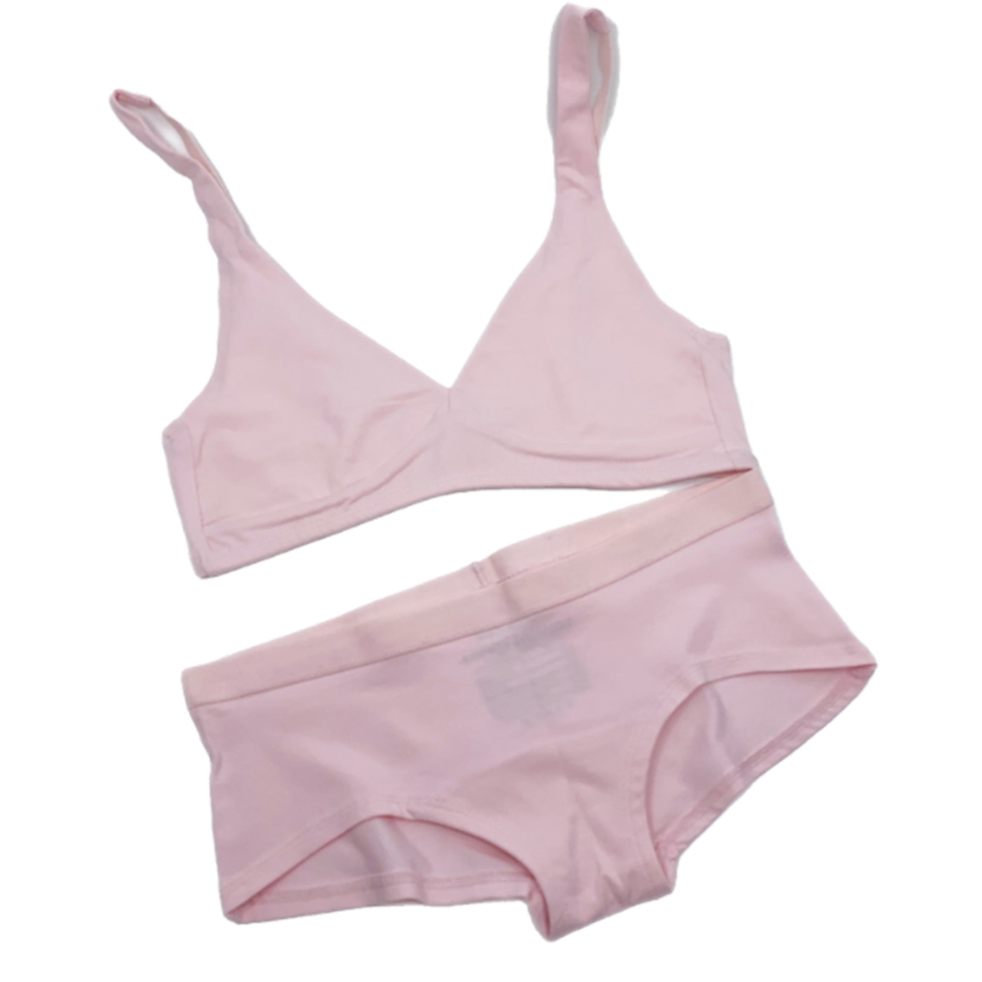 Girls Cotton Boy Shorts Underwear | Hot Pink