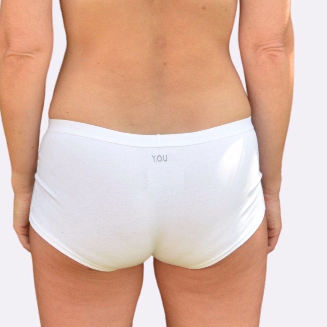 Women's organic cotton boy shorts - pack of 3