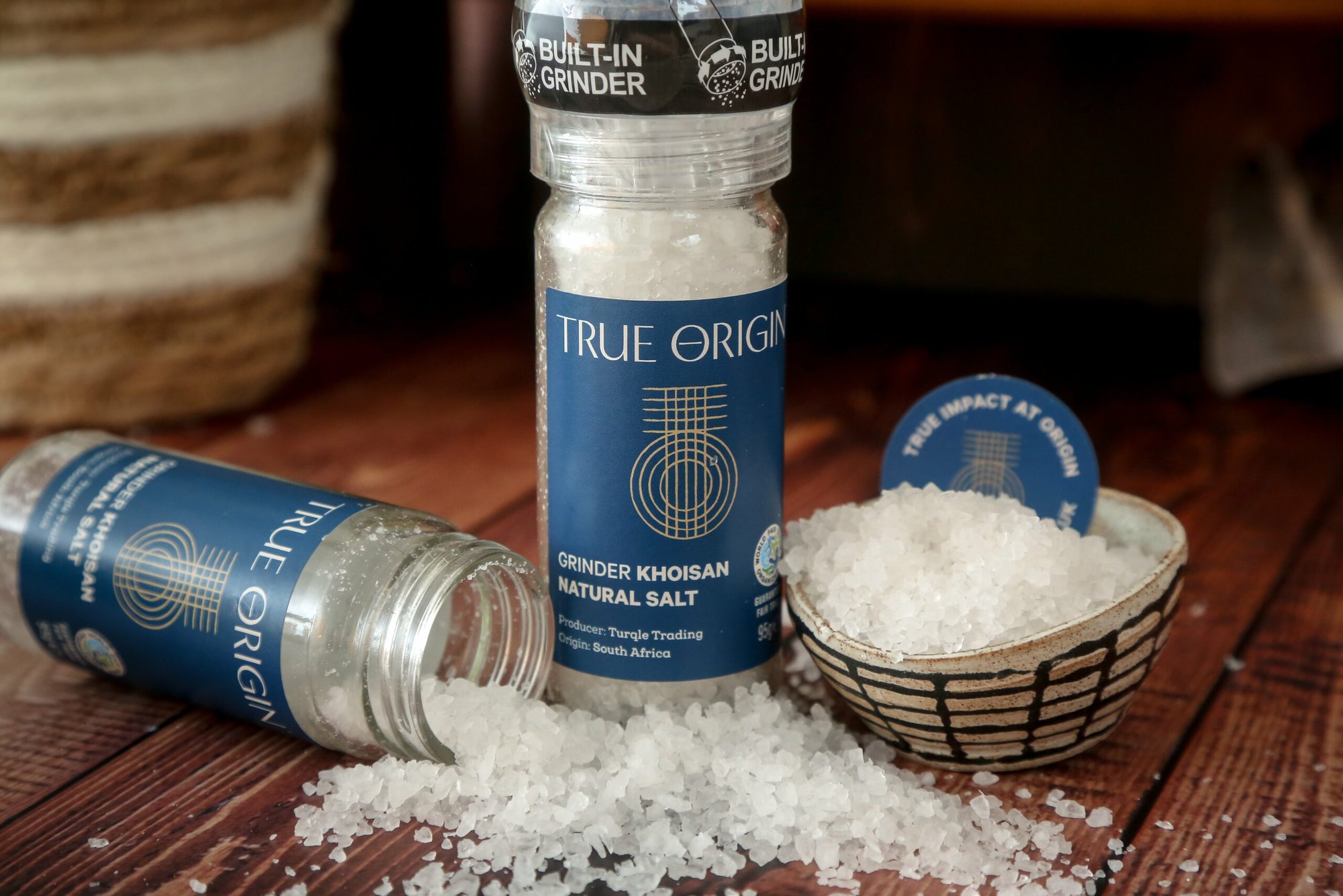 Khoisan Natural Salt Grinder (95g)