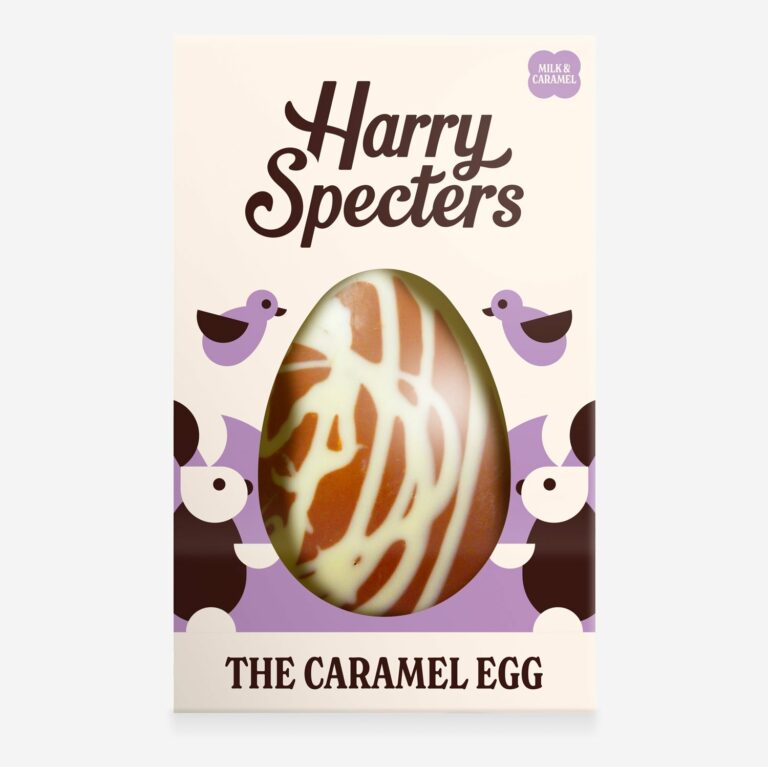 The Caramel Egg Combo - Caramel Easter Egg With Milk Sea Salt Caramel Chocolates 210g