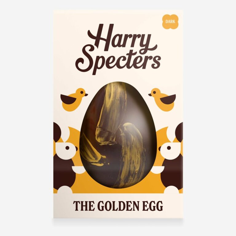 The Golden Egg - Dark Chocolate Easter Egg 150g