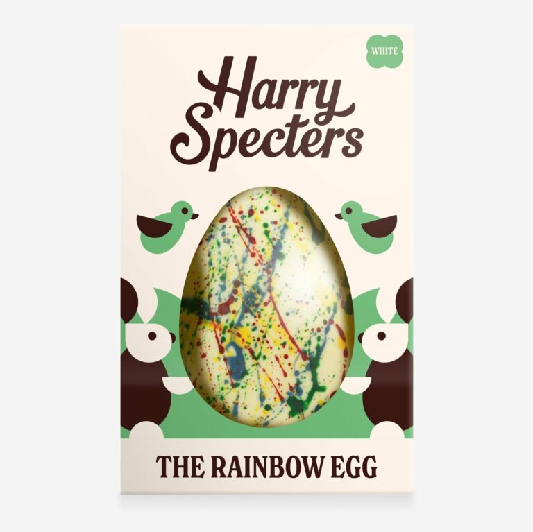 The Rainbow Egg - White Chocolate Easter Egg 150g