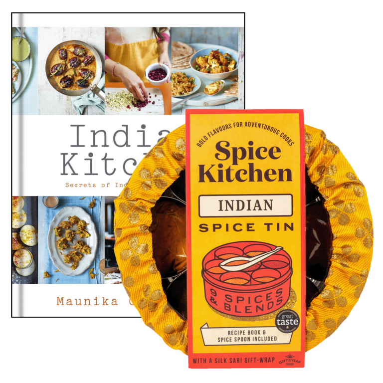 'indian Kitchen' & Sari Wrapped Indian Spice Tin