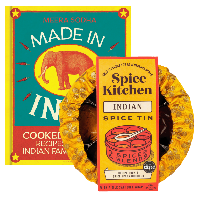 'made In India' & Sari Wrapped Indian Spice Tin