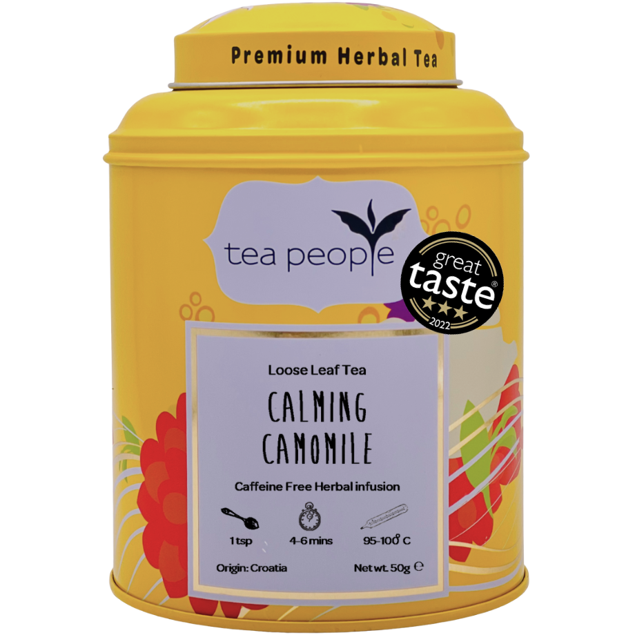Calming Camomile - Loose Herbal Tea - 50g Tin Caddy
