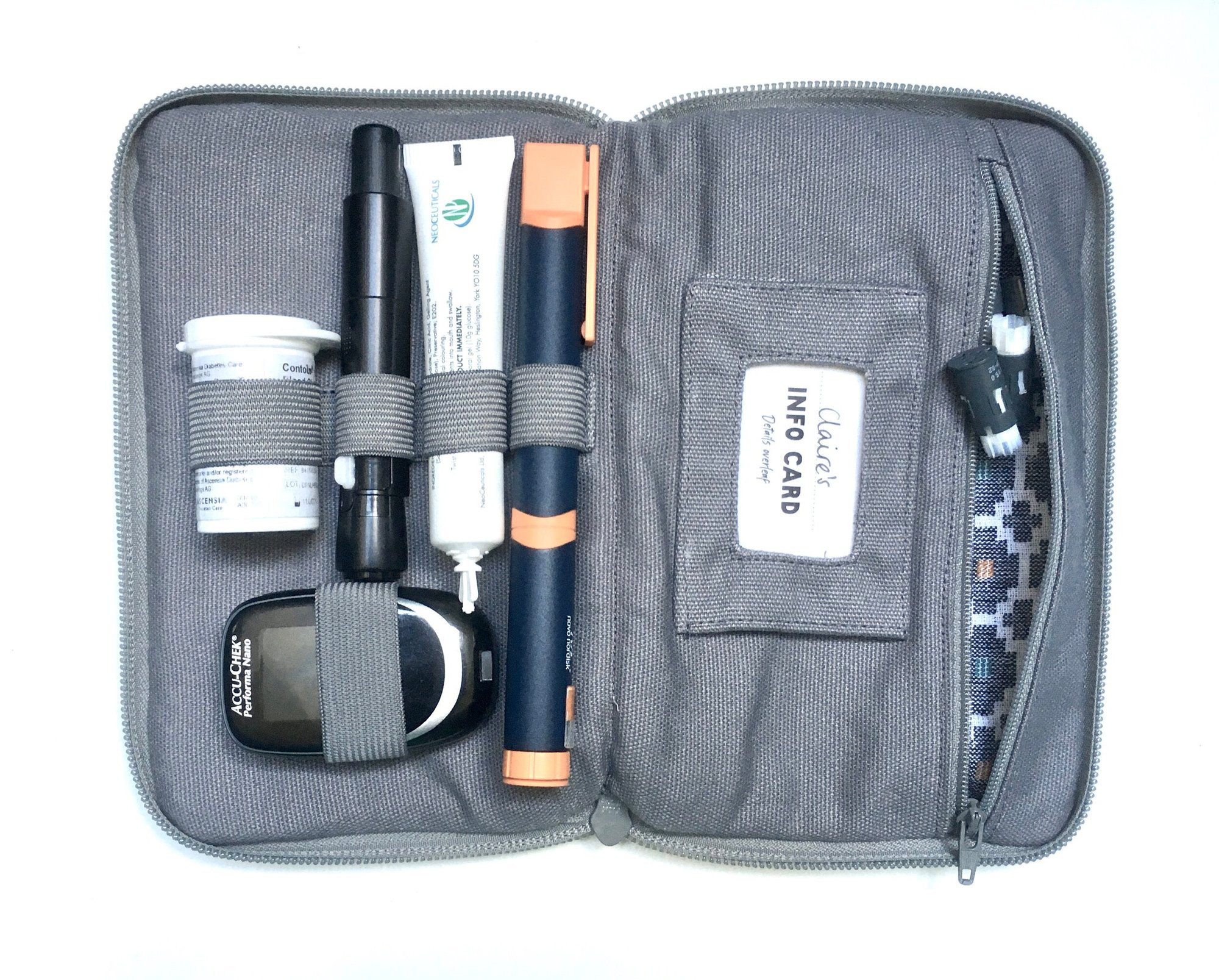 Medium Diabetes Kit Case