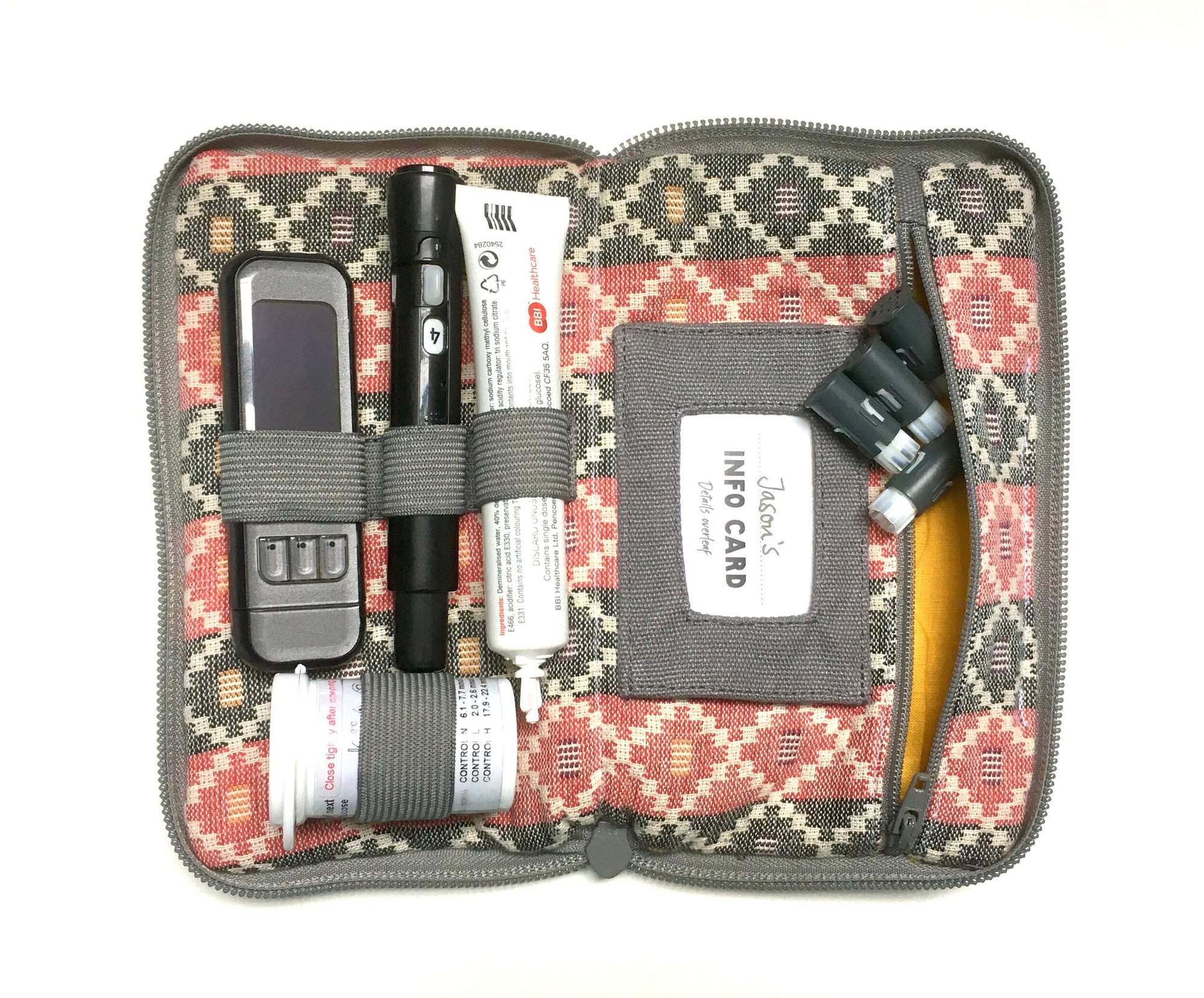 Small Diabetes Kit Case