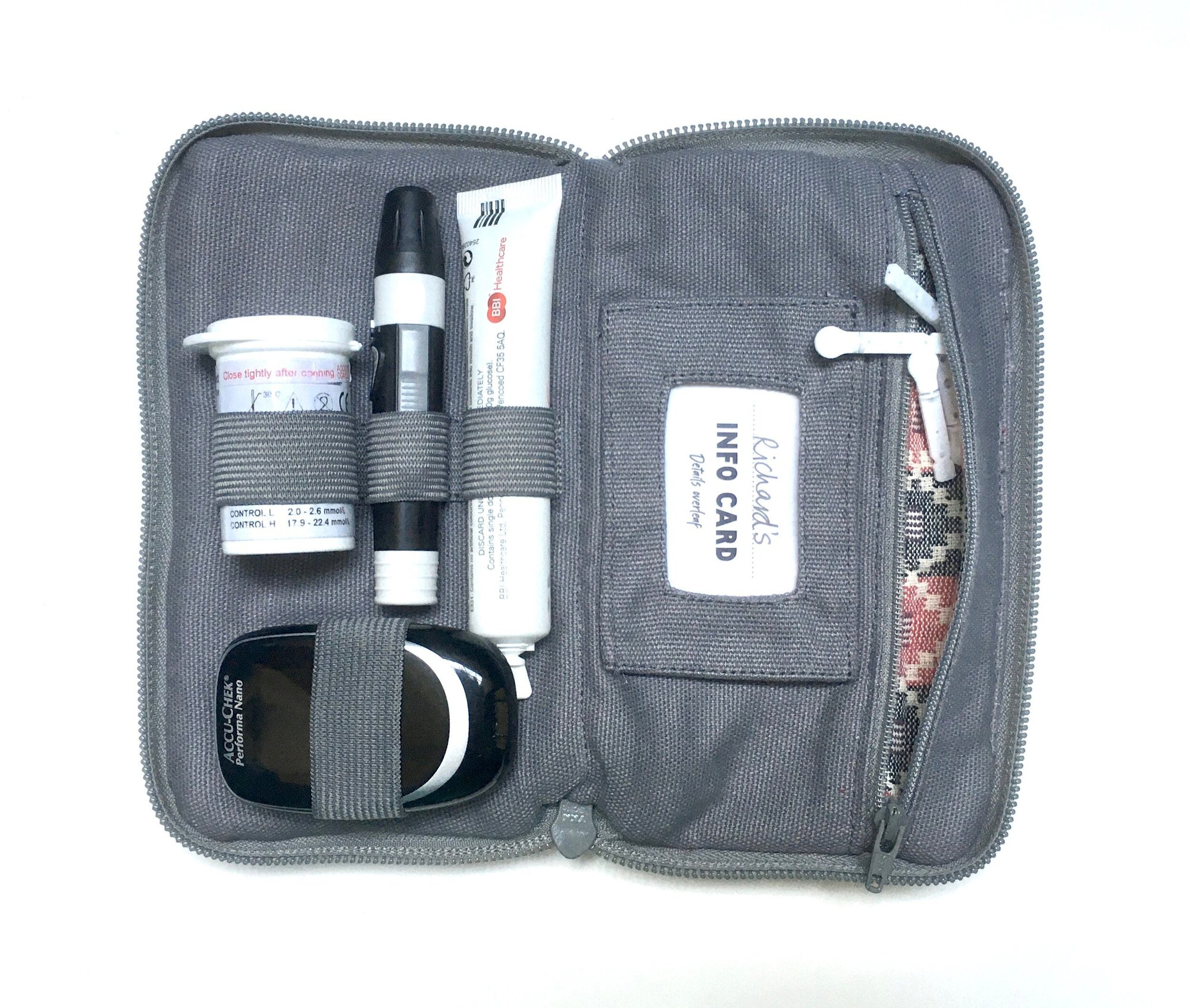 Small Diabetes Kit Case