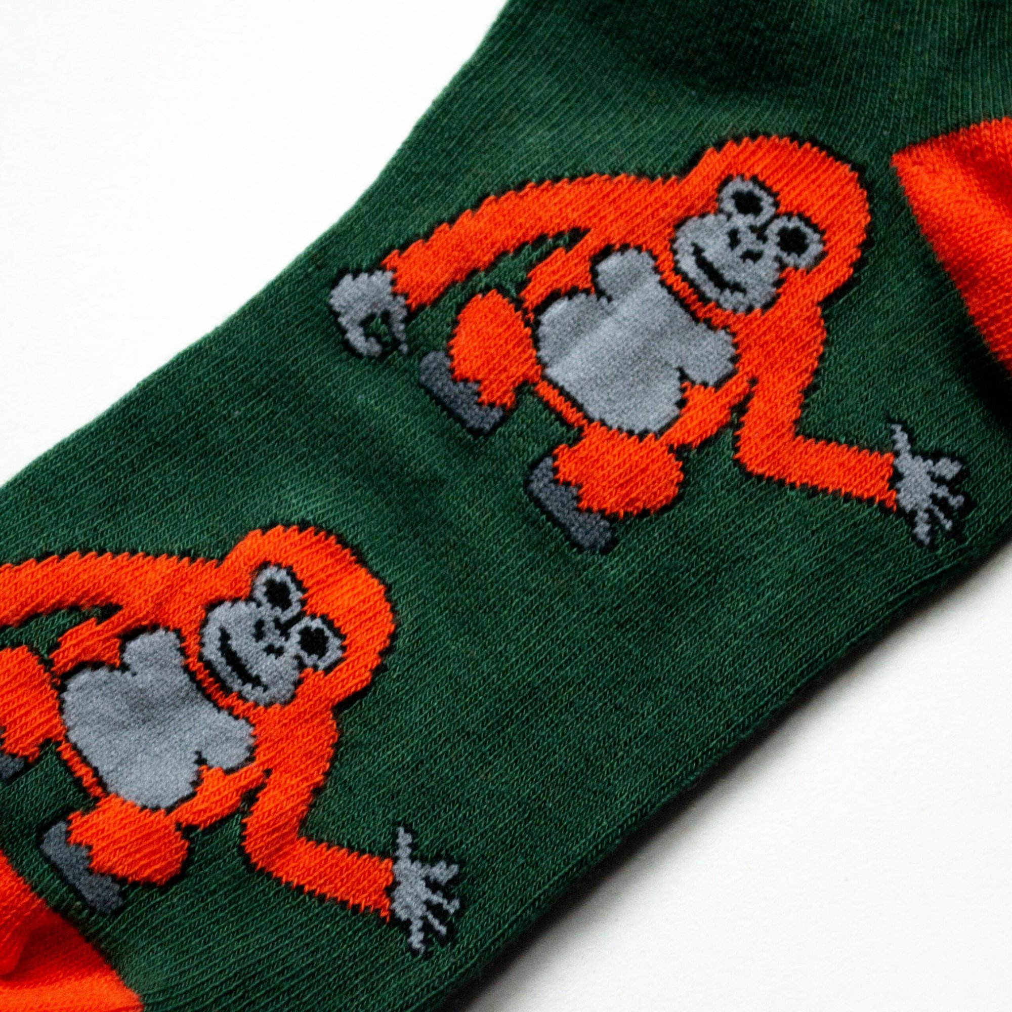 Orangutan Bamboo Trainer Socks