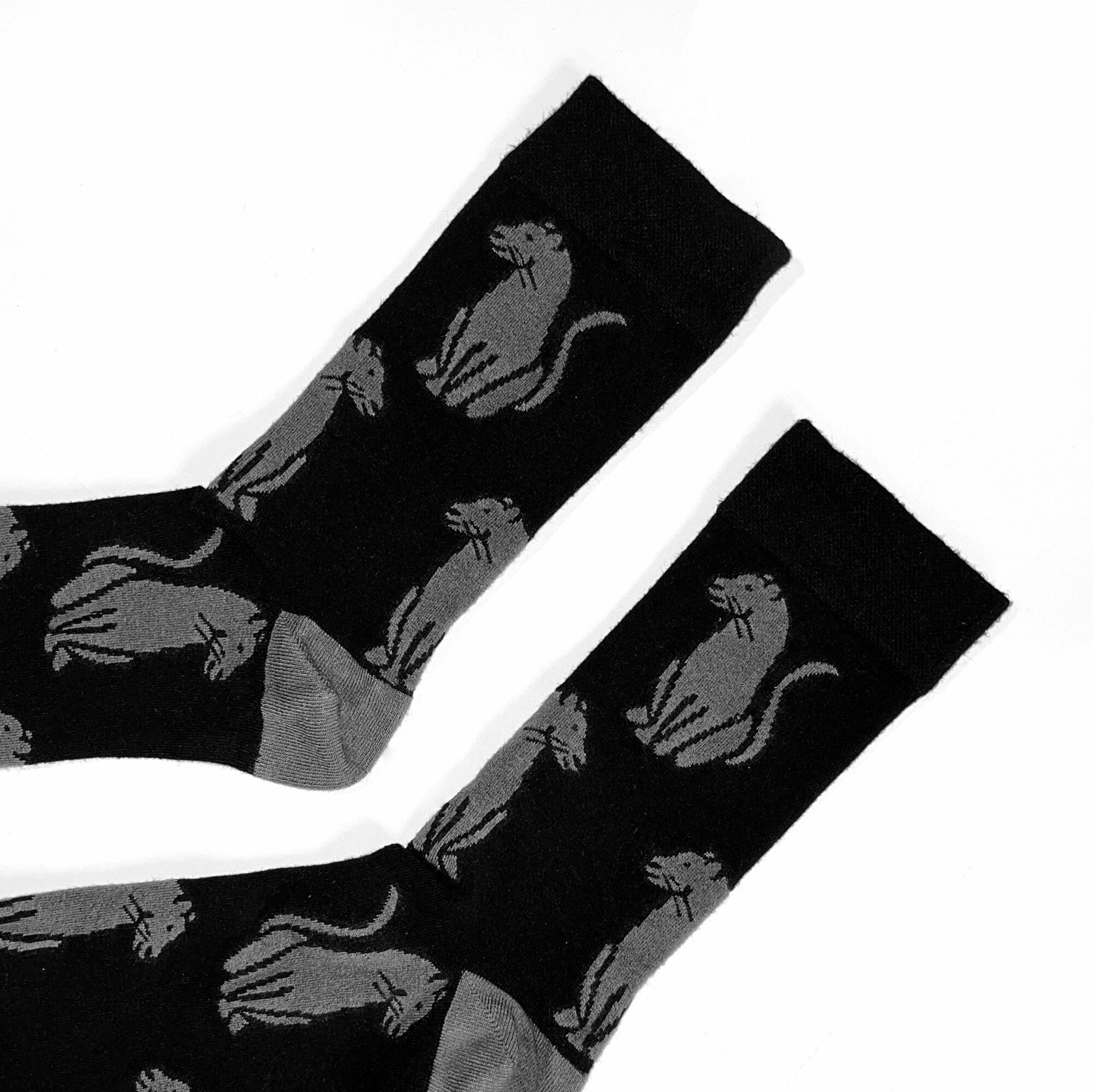 Soft Top Black Panther Bamboo Socks