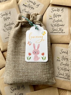 Easter Gift Bag - 5 Packets Of Native Wildflower Seeds