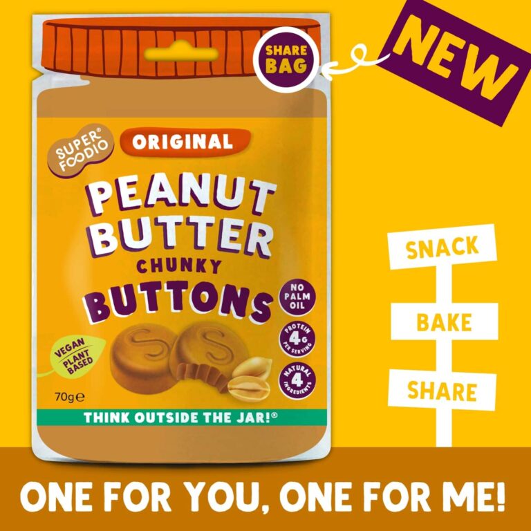 Peanut Butter Buttons - 70g Share Bag (original)