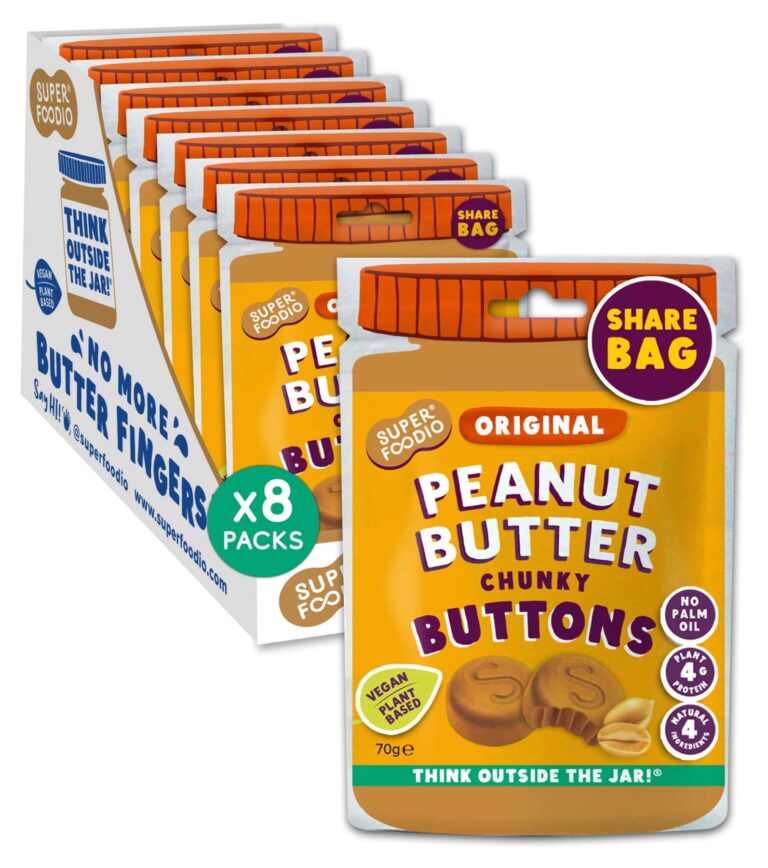 Peanut Butter Buttons - 70g Share Bag (original)