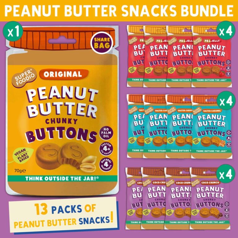 Peanut Butter Buttons Snack Bundle Offer (13 Products - Various Sizes)