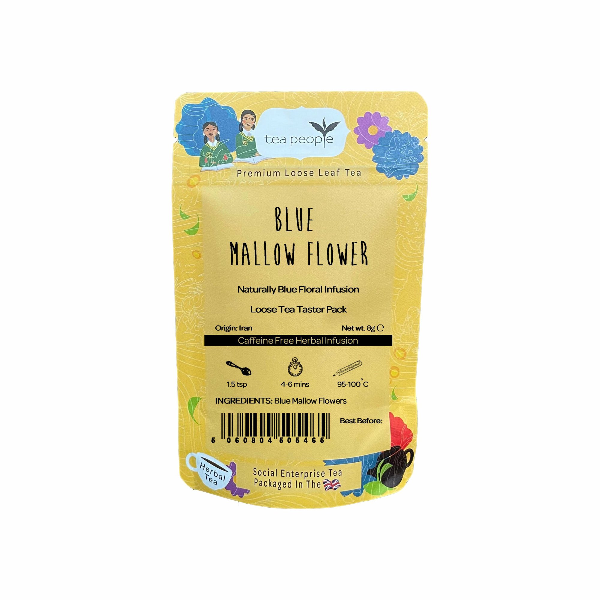 Blue Mallow Flower - Loose Herbal Tea - Taster Pack