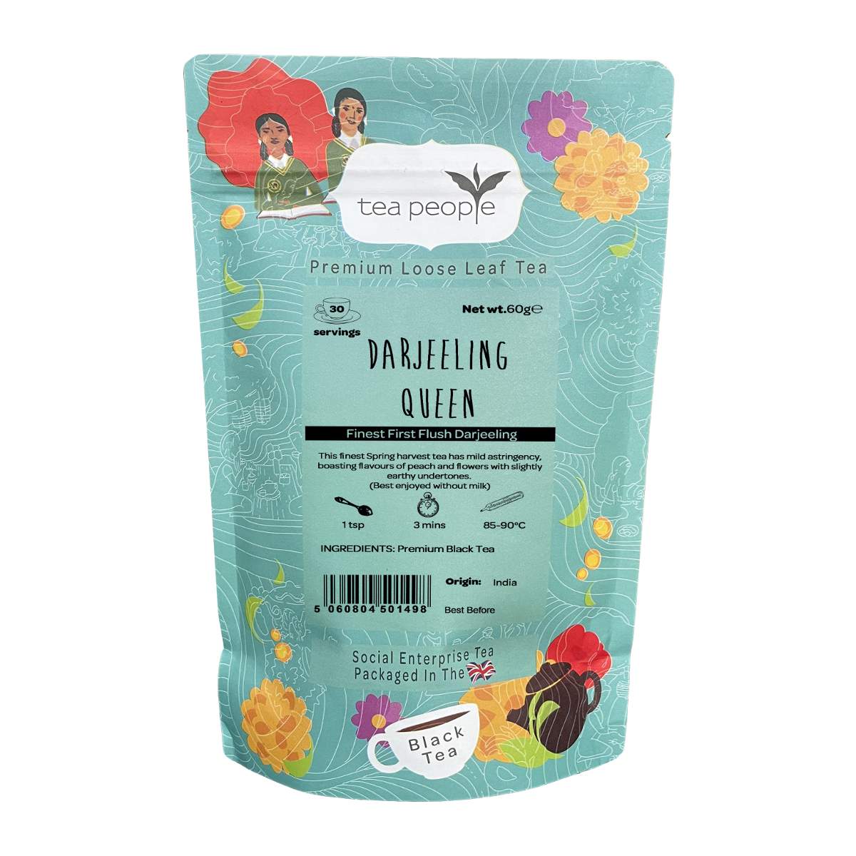 Darjeeling Queen - Loose Black Tea - 50g Retail Pack