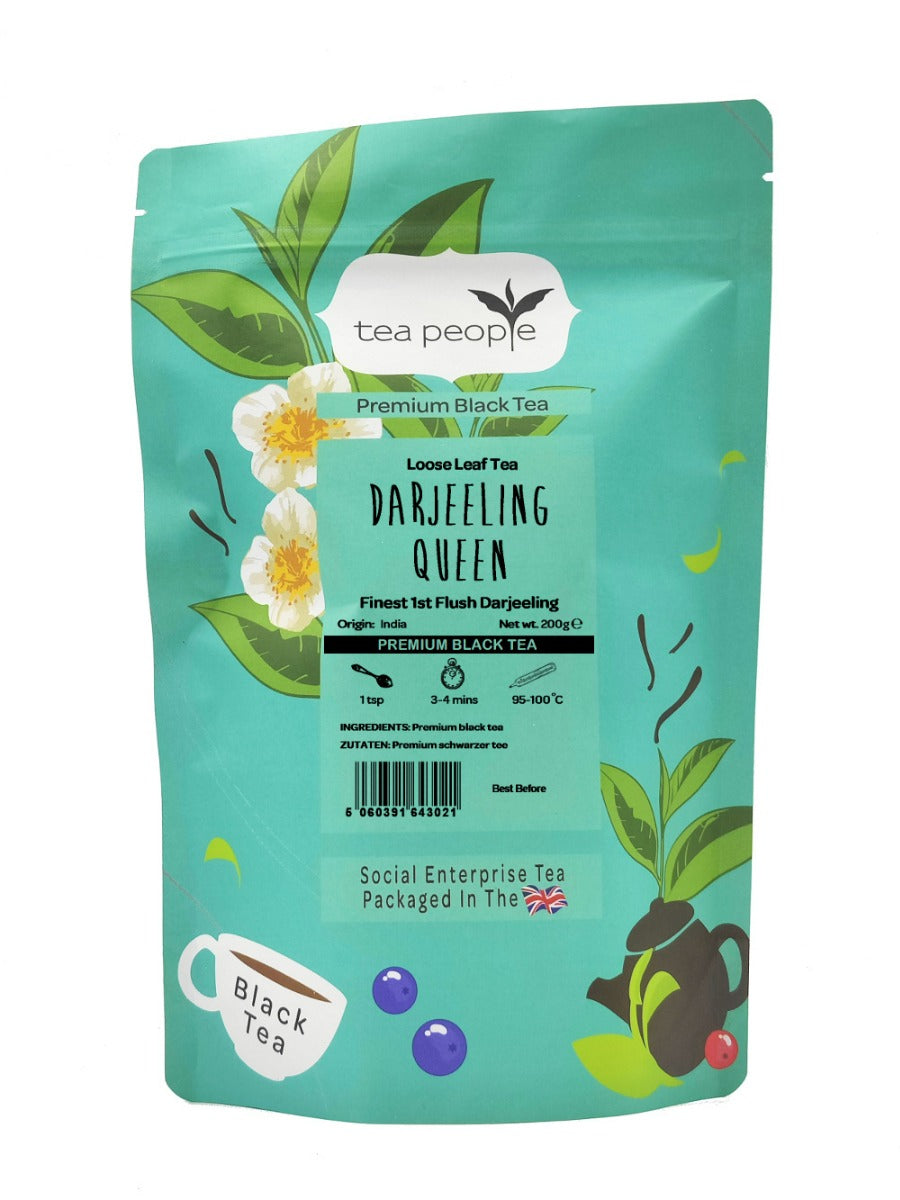 Darjeeling Queen - Loose Black Tea - 200g Refill Pack