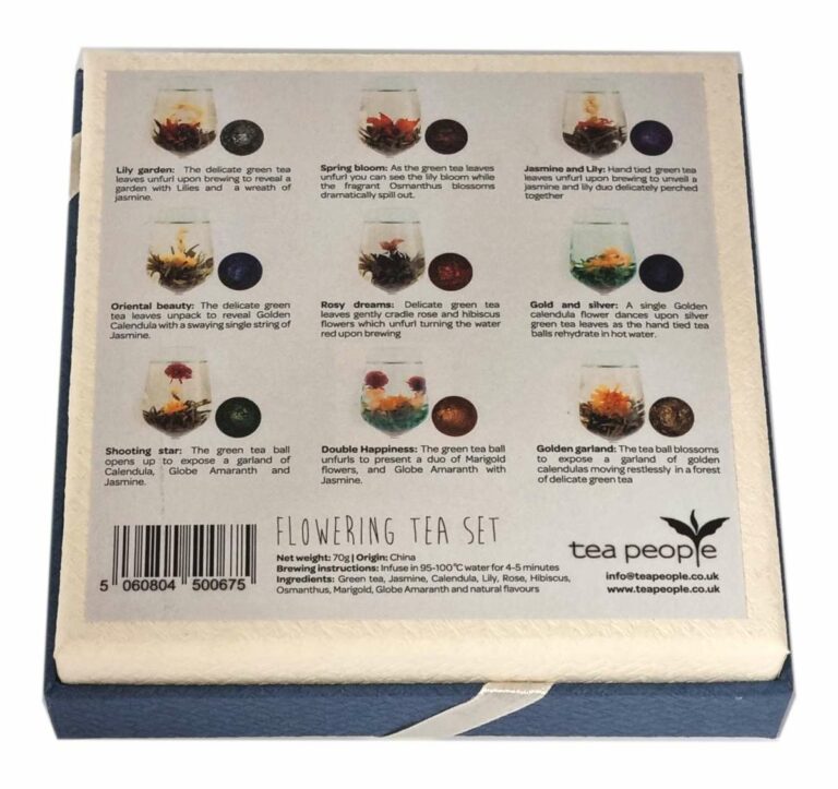 Flowering Tea Gift Box - Pack Of 9 Tea Balls