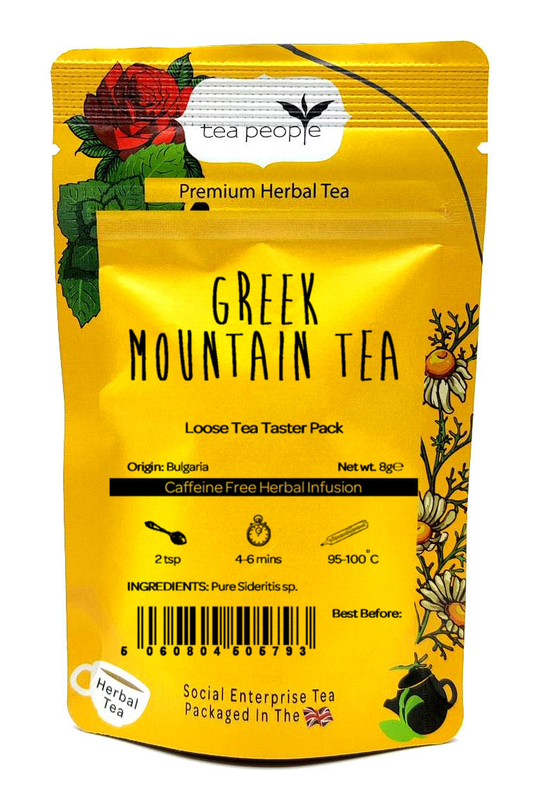 Greek Mountain Tea - Loose Herbal Tea - Loose Tea Taster Pack