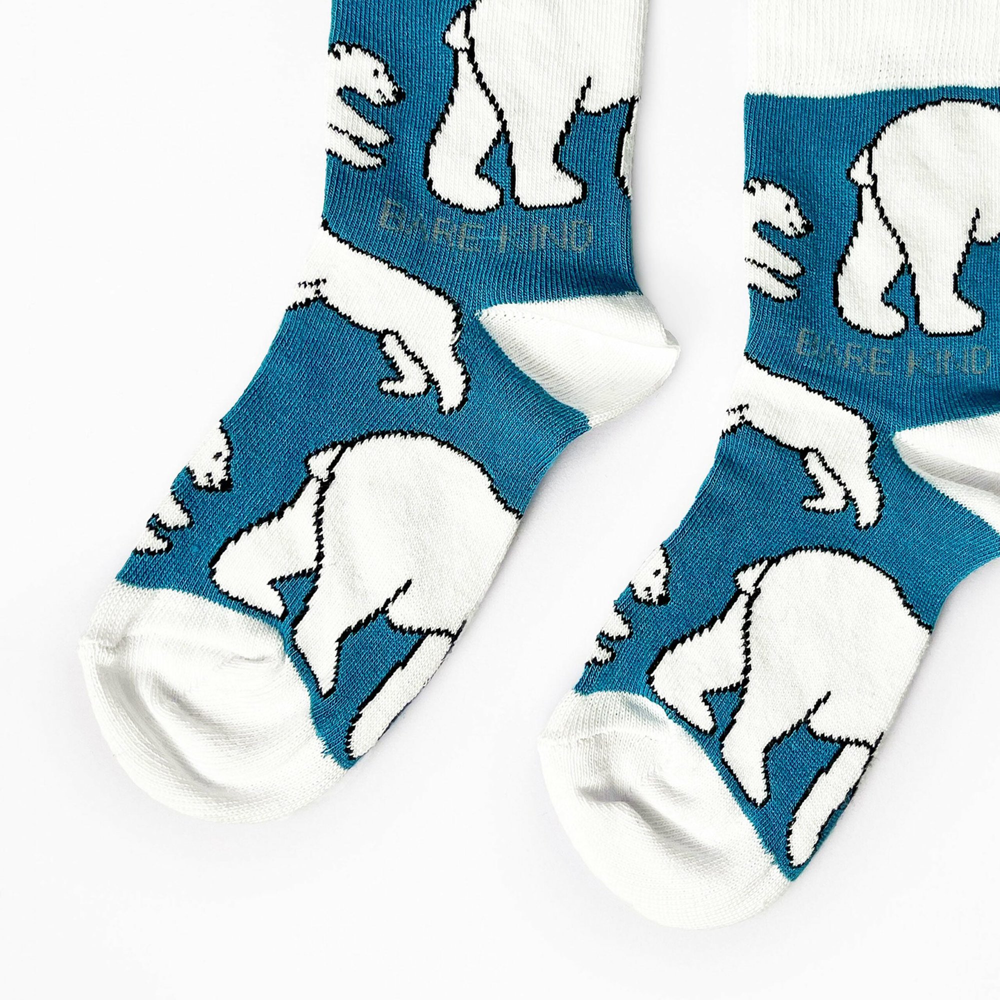 Save The Polar Bear Bamboo Socks For Kids