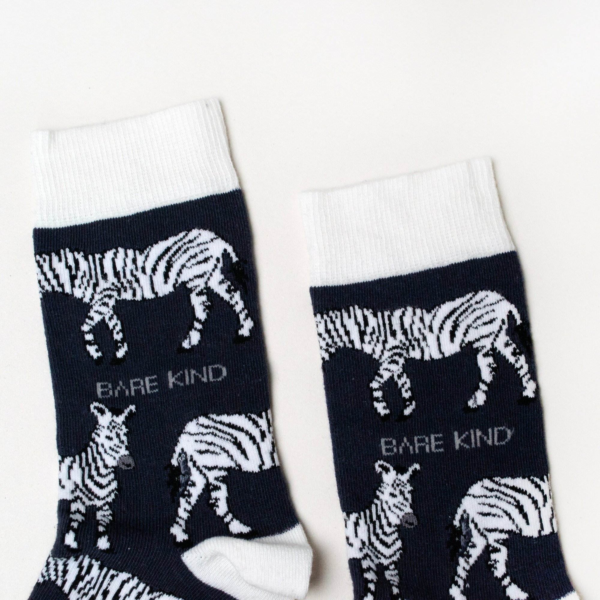 Save The Zebras Bamboo Socks