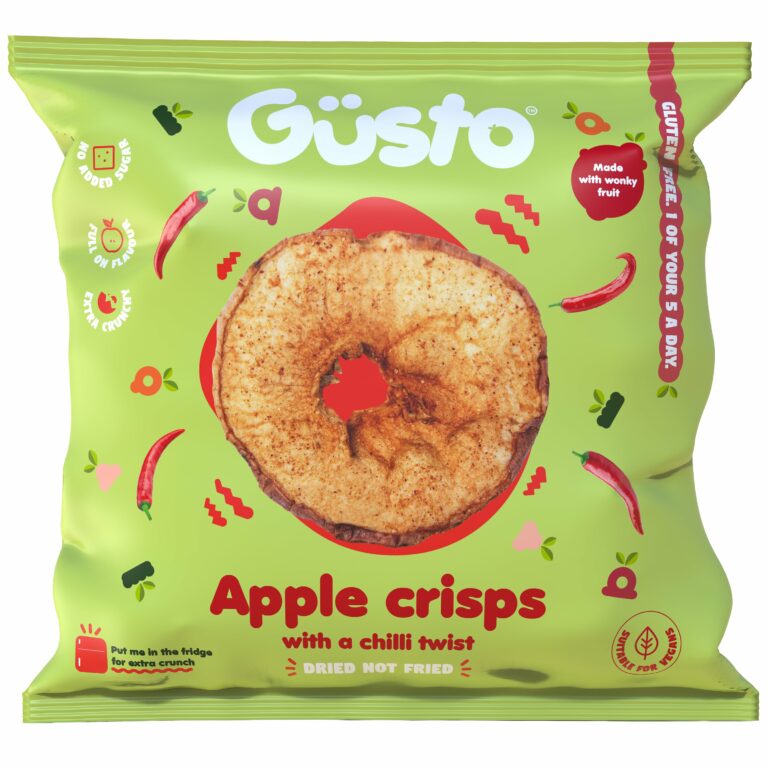Apple Crisps With A Chilli Twist.