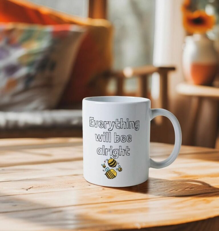 Everything Will Bee Alright - Mug - White / One Size
