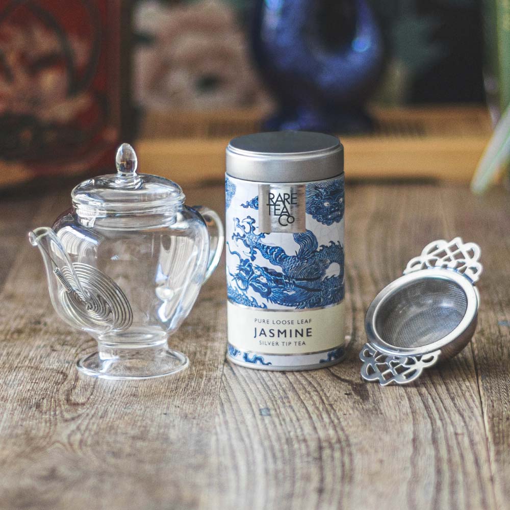 Loose Leaf Tea Kit - Jasmine Silver Tip (25g)