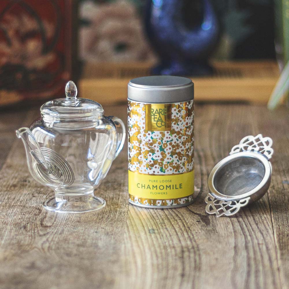 Loose Leaf Tea Kit - Whole Chamomile Flowers (25g)