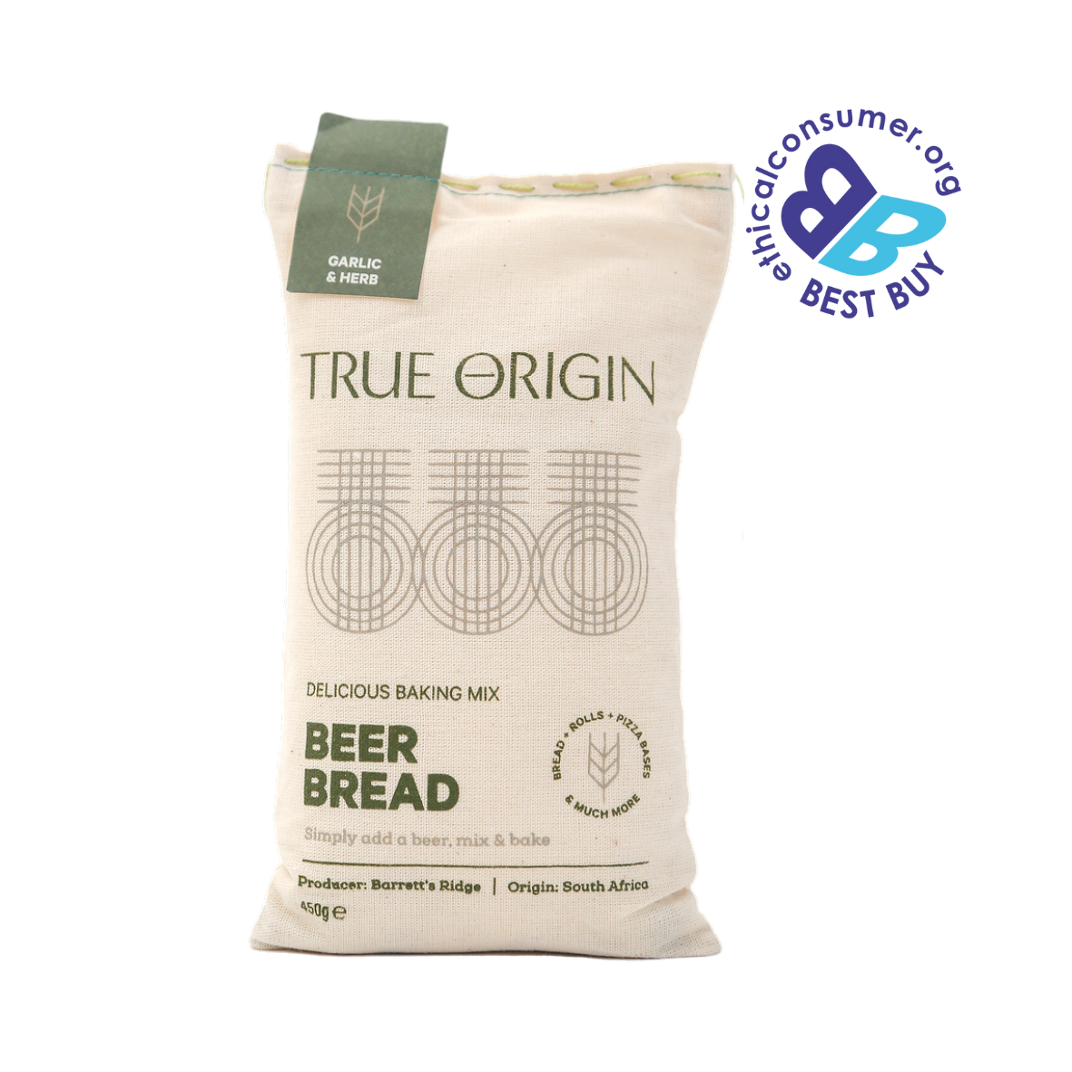Garlic & Herb Beer Bread (450g)