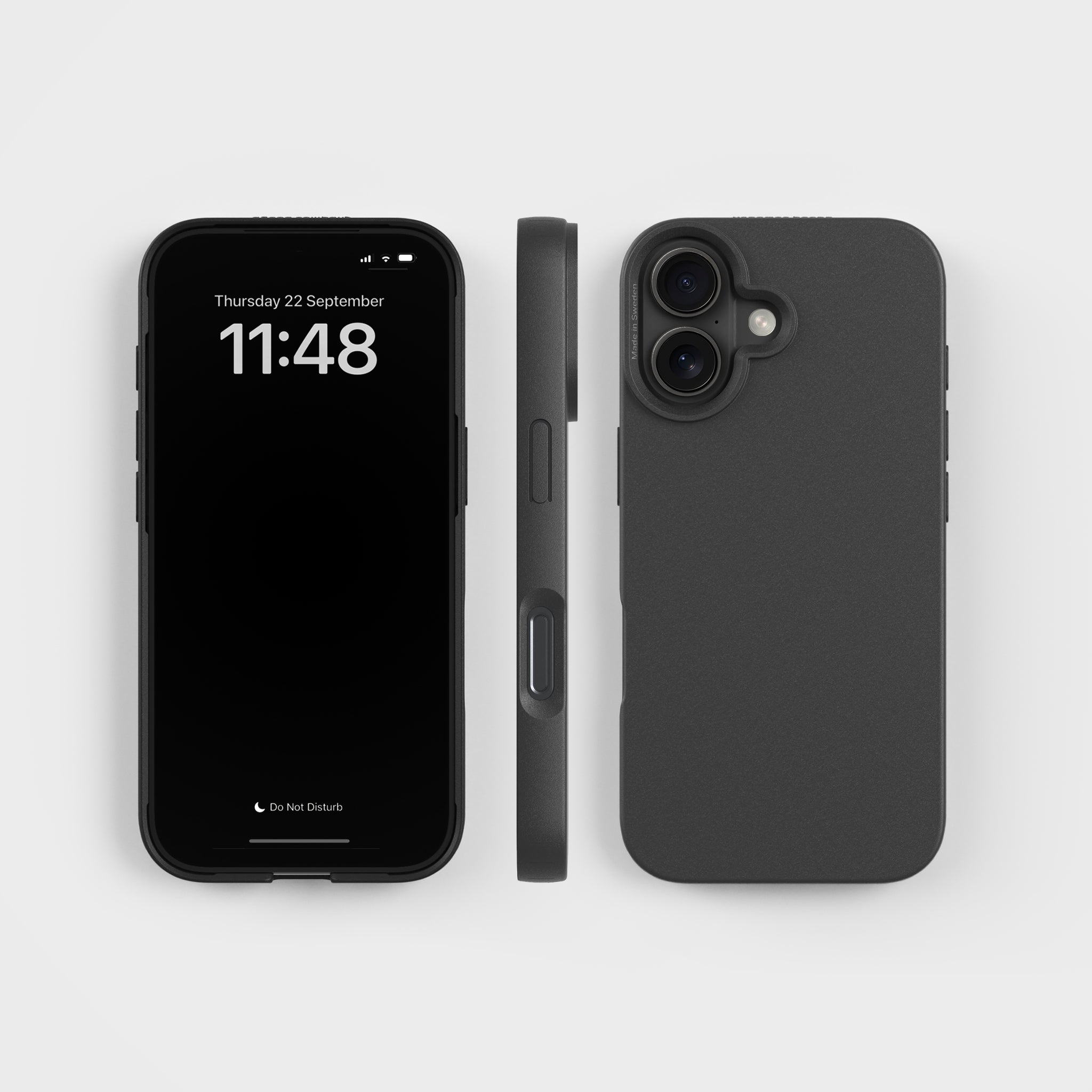 Plant-based Phone Case - Up To 3m Drop Protection | Black - Plntprtct™
