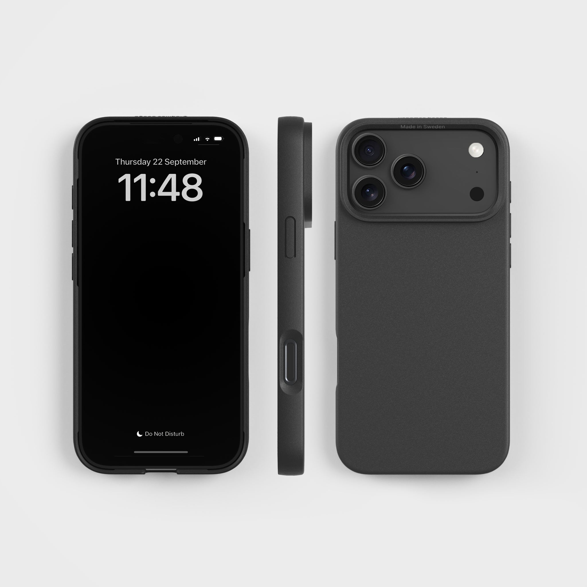 Plant-based Phone Case - Up To 3m Drop Protection | Black - Plntprtct™