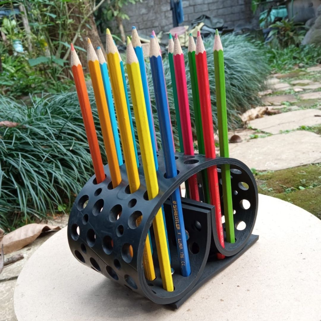 Dotty Multi Design Eco-friendly Pencil/pen Holder